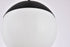Elegant Lighting Eclipse 1 Light Black plug in pendant With Frosted White Glass in Black and Frosted White Finish Model: LDPG6032BK
