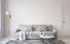 Elegant Lighting Eclipse 2 Lights Brass Floor Lamp With Frosted White Glass in Brass and Frosted White Finish Model: LD6114BR