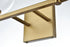 Elegant Lighting Eero 33 inch Wall Sconce in Satin Gold in Satin Gold and Clear Finish Model: LD7308W33SG
