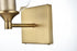 Elegant Lighting Eero 6 inch Wall Sconce in Satin Gold in Satin Gold and Clear Finish Model: LD7308W6SG