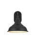 Elegant Lighting Elian 1 Light Wall Sconce W11 Inch xH13.5 Inch xE12 Inch in Black Model: OD804W14BK