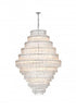 Elegant Lighting Emilia 42 inch Chandelier in Chrome in Chrome and Clear Finish Model: 1780D42C