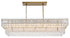 Elegant Lighting Emilia 50 inch Chandelier in Chrome in Chrome and Clear Finish Model: 1780G50C