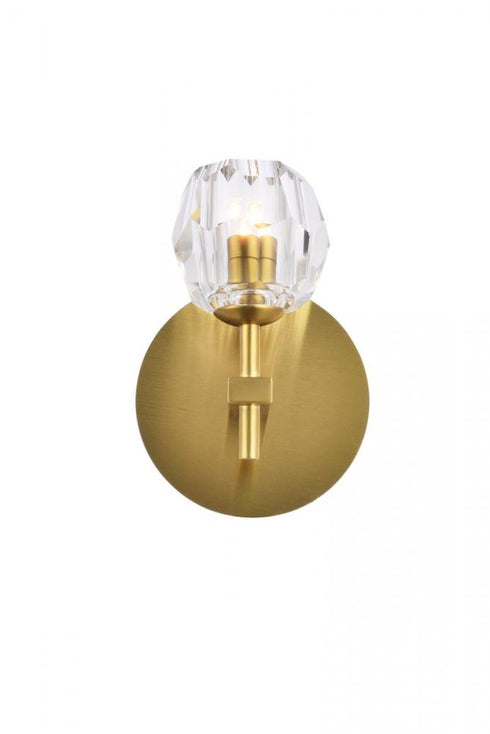 Elegant Lighting Eren 1 light in Black wall sconce Model: 3505W6BK