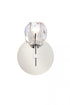 Elegant Lighting Eren 1 light in Black wall sconce Model: 3505W6BK