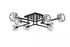 Elegant Lighting Eren 31 Inch Flush Mount in Black Model: 3505F31BK