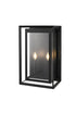 Elegant Lighting Etting 2 Light Wall sconce W12 Inch E9 Inch H19.5 Inch L2 in Black Model: OD355W20BK