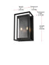 Elegant Lighting Etting 2 Light Wall sconce W12 Inch E9 Inch H19.5 Inch L2 in Black Model: OD355W20BK