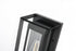Elegant Lighting Etting 7 inch Outdoor Pendant in Black Model: OD355W12BK