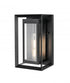 Elegant Lighting Etting 7 inch Outdoor Pendant in Black Model: OD355W12BK