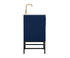 Elegant Lighting Eugene 24 Inch Single Bathroom Vanity in Blue Model: VF48824MBL