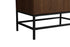 Elegant Lighting Eugene 30 Inch Single Bathroom Vanity in Walnut with Backsplash Model: VF48830MWT-BS