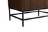 Elegant Lighting Eugene 32 Inch Single Bathroom Vanity in Walnut with Backsplash Model: VF48832MWT-BS