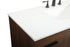 Elegant Lighting Eugene 48 Inch Single Bathroom Vanity in Walnut Model: VF488W48MWT