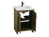 Elegant Lighting Finnley Vanity Cabinet 2Dr W24 Inch xD19 Inch xH34 Inch in Chestnut Brown Model: VF25124MCB