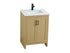 Elegant Lighting Finnley Vanity Cabinet 2Dr W24 Inch xD19 Inch xH34 Inch in Honey Brown Model: VF25124MHB