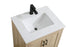 Elegant Lighting Finnley Vanity Cabinet 2Dr W24 Inch xD19 Inch xH34 Inch MW in Mango Wood Finish Model: VF25124MW