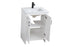 Elegant Lighting Finnley Vanity Cabinet 2Dr W24 Inch xD19 Inch xH34 Inch WH in White Finish Model: VF25124MWH