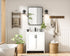 Elegant Lighting Finnley Vanity Cabinet 2Dr W30 Inch x D19 Inch x H34 Inch WH in White Finish Model: VF25130MWH