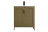Elegant Lighting Finnley Vanity Cabinet 2Dr W30 Inch xD19 Inch xH34 Inch in Chestnut Brown Model: VF25130MCB