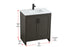 Elegant Lighting Finnley Vanity Cabinet 2Dr W30 Inch xD19 Inch xH34 Inch in Mocha Brown Model: VF25130MMB