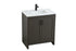 Elegant Lighting Finnley Vanity Cabinet 2Dr W30 Inch xD19 Inch xH34 Inch in Mocha Brown Model: VF25130MMB