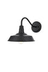Elegant Lighting Franco 1 Light Wall Sconce W10 Inch xH9 Inch xE15 Inch in Black Model: OD805W9BK
