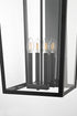 Elegant Lighting Frankford 4 Light Wall sconce W16 Inch E18 Inch H33 Inch L4 in Black Model: OD334W33BK
