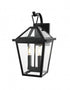 Elegant Lighting Frankford 7 inch Outdoor Pendant in Black Model: OD334W18BK