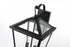 Elegant Lighting Frankford 7 inch Outdoor Pendant in Black Model: OD334W20BK