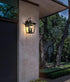 Elegant Lighting Frankford 7 inch Outdoor Pendant in Black Model: OD334W20BK