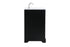 Elegant Lighting Franklin 42 Inch Single Bathroom Vanity in Black Model: VF60242BK