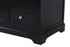 Elegant Lighting Franklin 60 Inch Single Bathroom Vanity in Black Model: VF60260BK