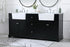 Elegant Lighting Franklin 72 Inch Double Bathroom Vanity in Black Model: VF60272DBK
