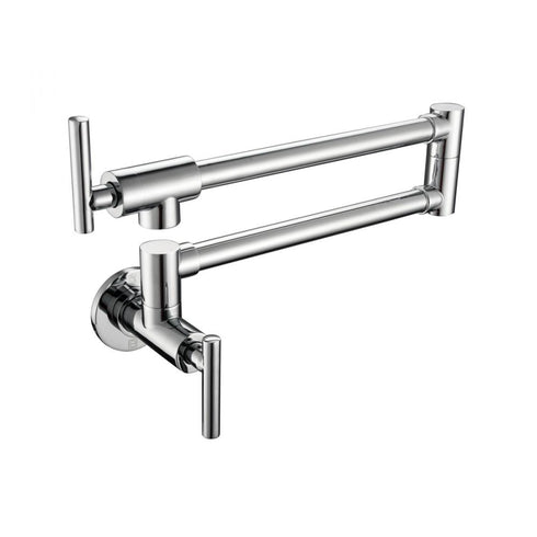 Elegant Lighting Gabriel Wall Mounted Pot Filler in Brushed Gold Model: FAK-312BGD