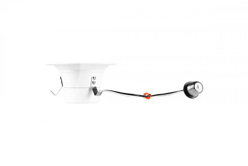 Elegant Lighting Gaige 4 Inch CRI90 12 Watt LM750 5000K BAFFLE RETROFIT in Matte White Finish Model: R41250RF1-4PK