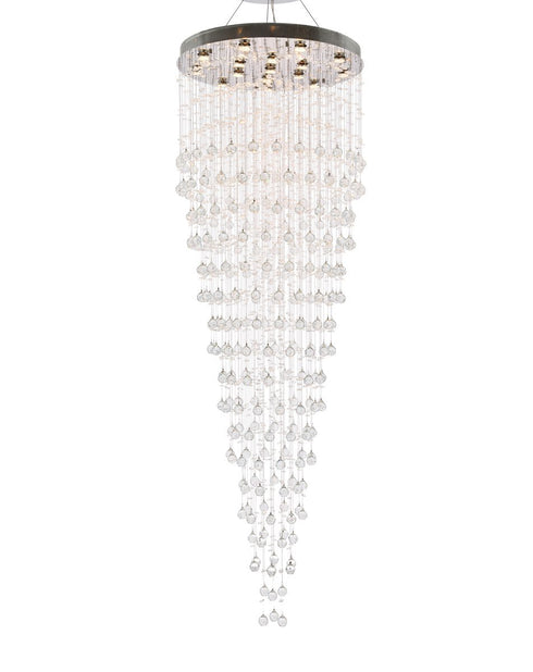 Elegant Lighting Galaxy 16 light in Chrome Chandelier Clear Royal Cut Crystal Model: V2006G32C/RC