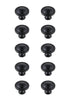 Elegant Lighting Garlande 1.2 Inch Diameter in Brushed Gold Mushroom Knob Multipack (Set of 10) Model: KB2007-GD-10PK