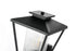 Elegant Lighting Gaul 7 inch Outdoor Pendant in Black Model: OD306W15BK