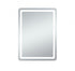 Elegant Lighting Genesis 36inx72 Inch Soft Edge LED Mirror in Glossy White Finish Model: MRE33672