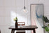 Elegant Lighting Gibson 1 light in Black and Clear glass pendant Model: LD2283