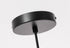 Elegant Lighting Gibson 1 light in Black and Clear glass pendant Model: LD2284
