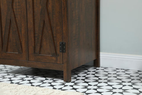 Elegant Lighting Grant 24 Inch Single Bathroom Vanity in Expresso Model: VF90224EX