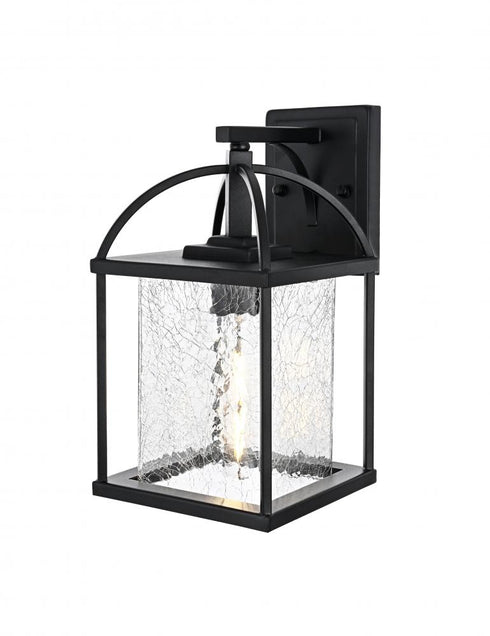 Elegant Lighting Gratz 7 inch Outdoor Pendant in Black Model: OD343W14BK
