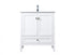 Elegant Lighting Hamilton 30 Inch Single Bathroom Vanity in Grey Model: VF21130GR
