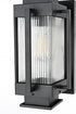 Elegant Lighting Harlan 7 inch Outdoor Pendant in Black Model: OD341W14BK