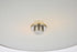 Elegant Lighting Hazen 2 light 12 inch Burnished Nickel flush mount in Burnished Nickel and White Finish Model: LD6025