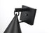 Elegant Lighting Hendrix 1 Light Wall Sconce W8 Inch xH11 Inch xE9.5 Inch in Black Model: OD806W11BK