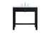 Elegant Lighting Hudson 36 Inch Ada Compliant Bathroom Vanity in Grey Model: VF14836GR