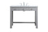 Elegant Lighting Hudson 42 Inch Ada Compliant Bathroom Vanity in Grey Model: VF14842GR